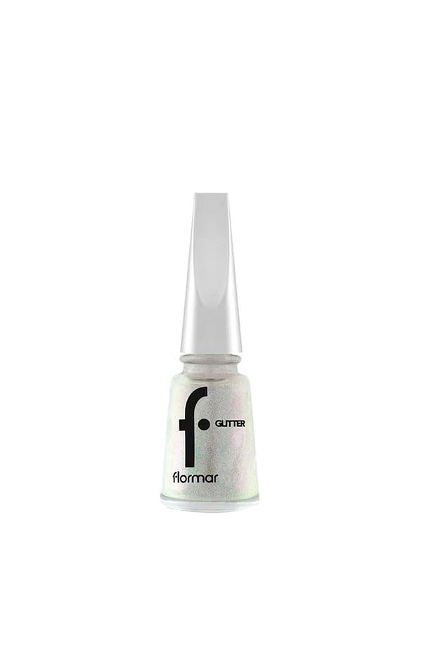 Glitter Yarı Transparan Parlak Bitişli Simli Oje 11 ml | 26 Snow Globe - 1
