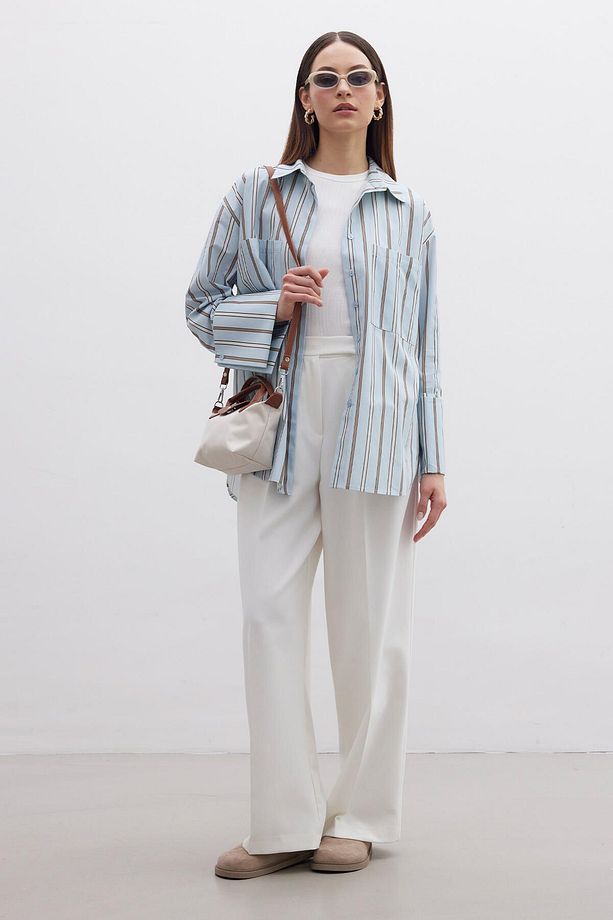 MARİ SMALL SHOPPER ÇANTA BEJ - 2