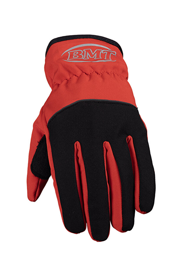 Red Bmt Waterproof Winter Gloves - 2