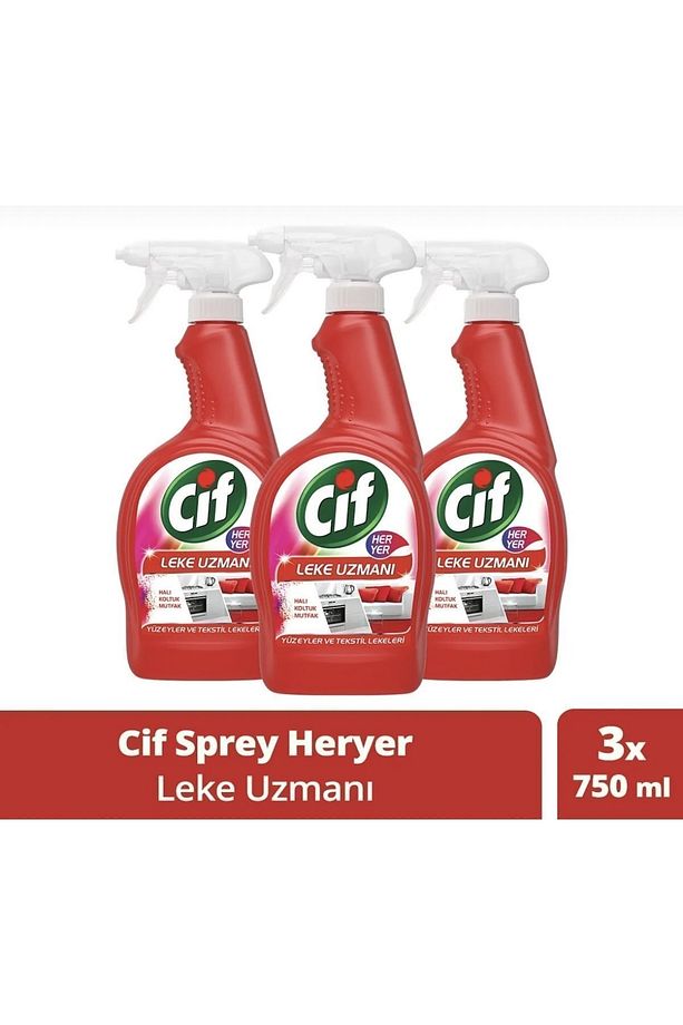 Sprey Yüzey Ve Kumaş Lekeleri Için Leke Uzmanı 750 ml X 3 Adet - 1