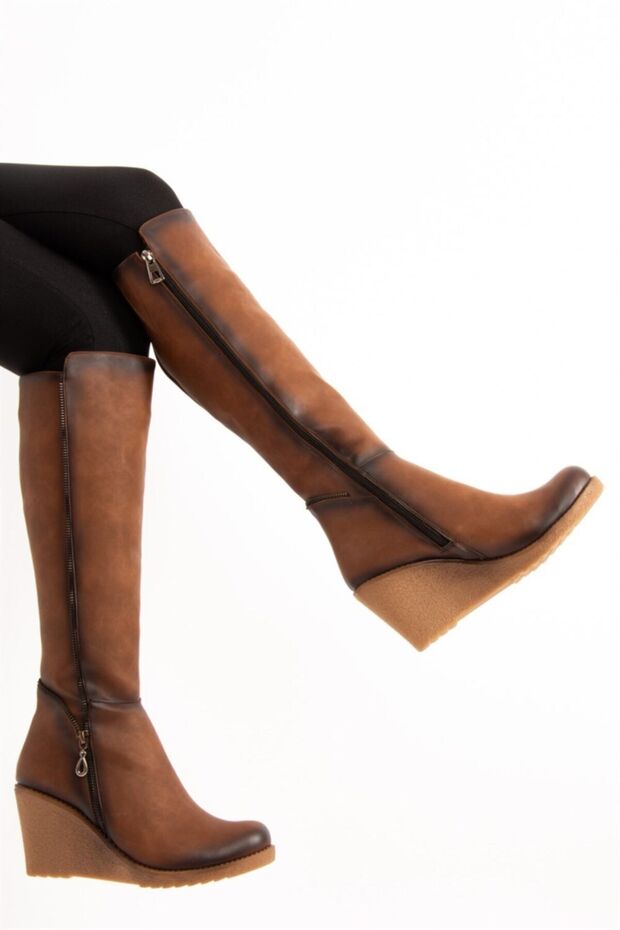 Taba Kadın Çizme E674220209 - 1