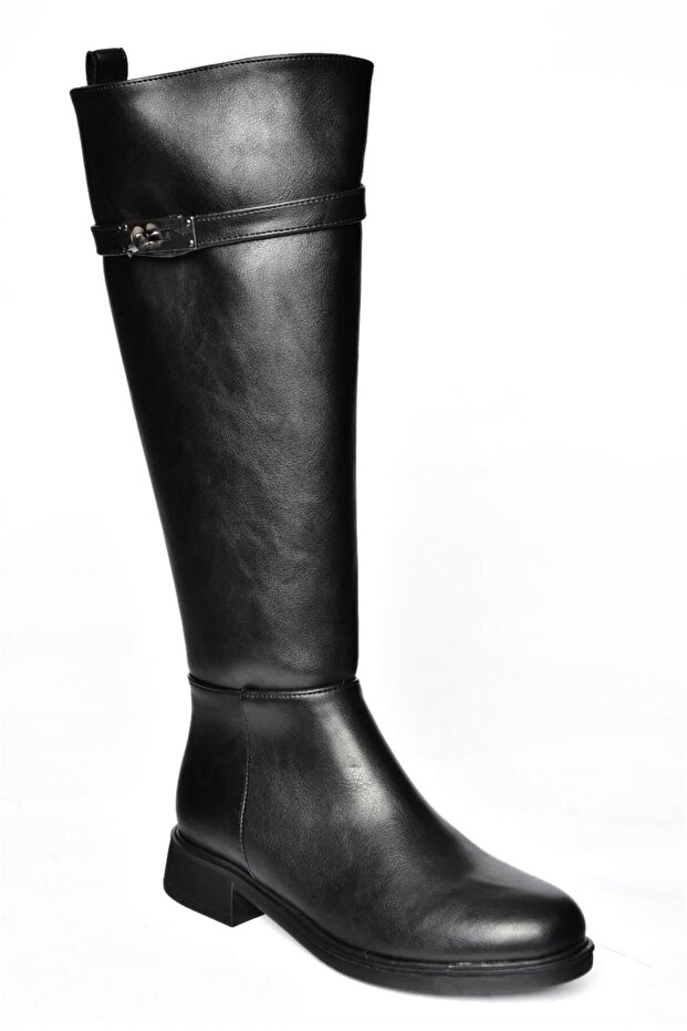 R312225309 Czarne, klasyczne buty damskie - 8