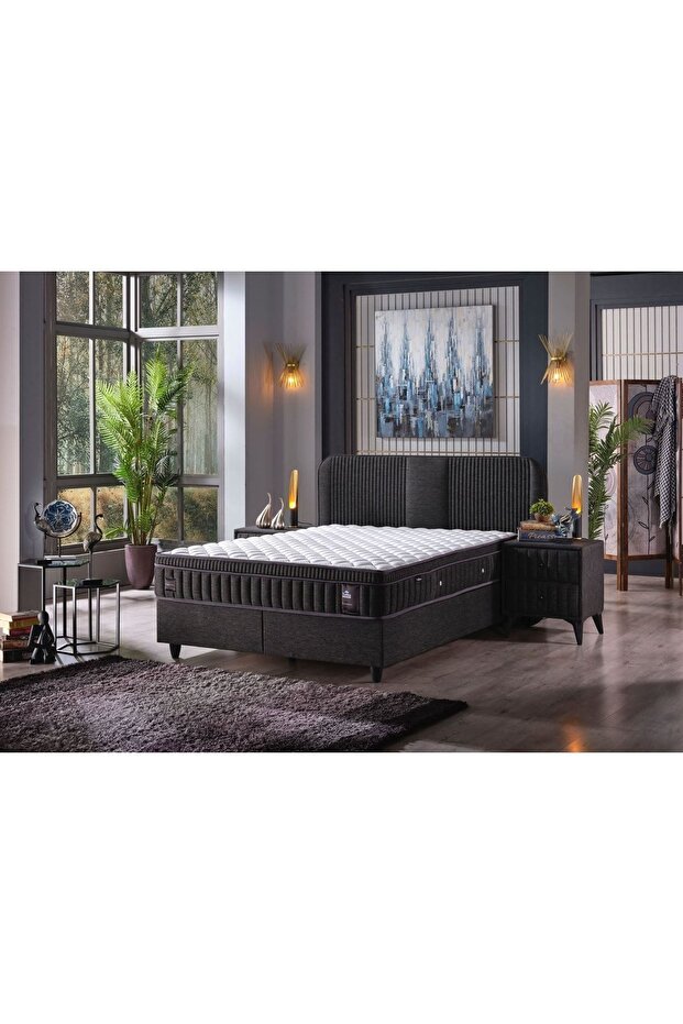 Tutku Home Floransa Yatak Antrasit - 1