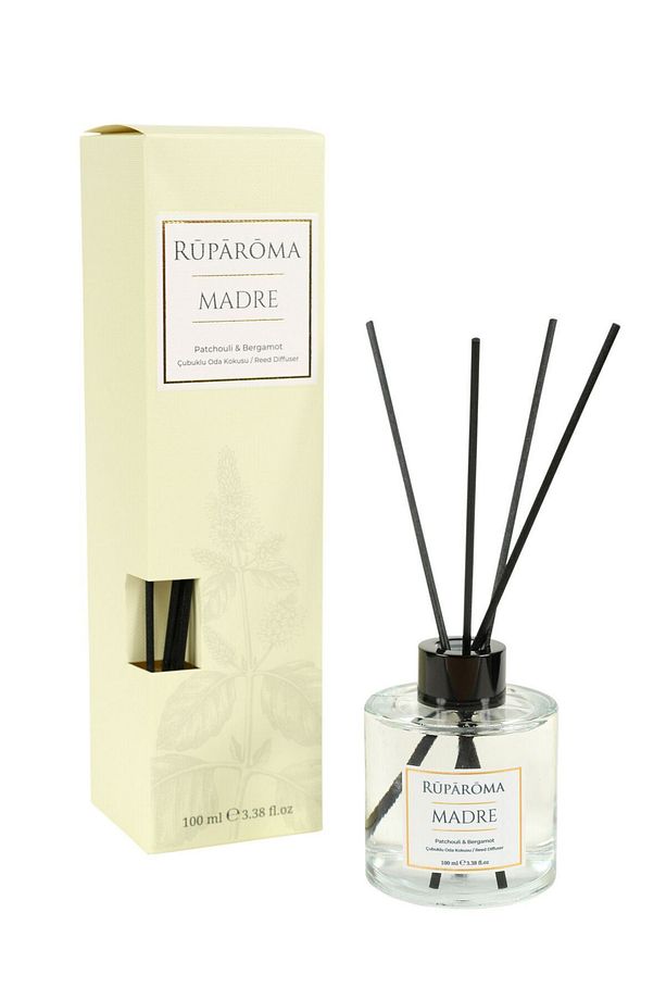 Madre Çubuklu Oda Kokusu Patchouli Ve Bergamot Kokulu, Reed Diffuser, 100 ml - 1
