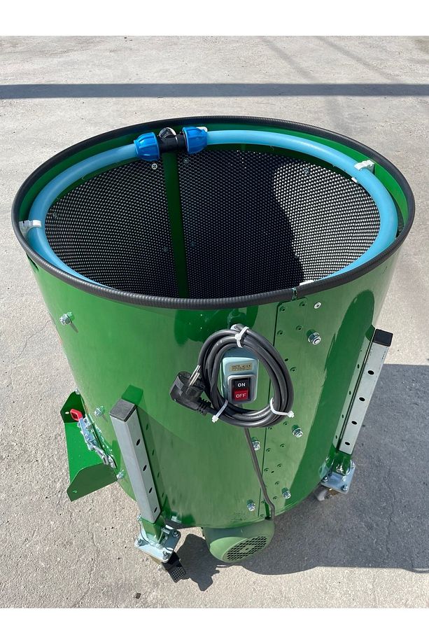 Burkon 190 Litre Rendeli Sabit Devirli Ceviz Soyma Makinesi - 2