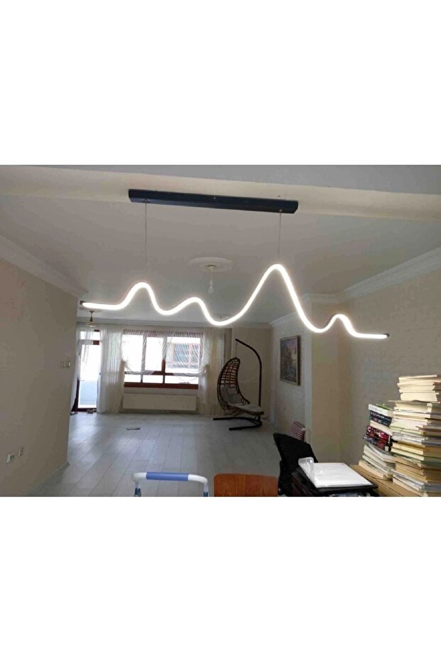 Led Avize Sarkıt 3renk - Worm 120 Cm - 6