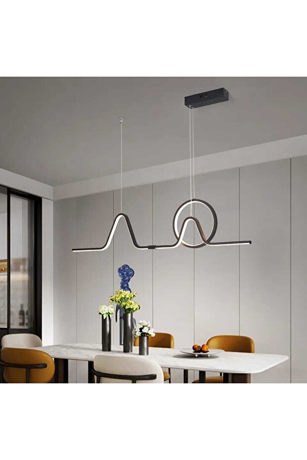 Led Avize Sarkıt 3renk - Eskiz 100 Cm - 1