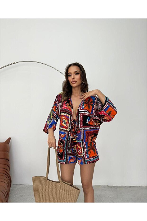 Şort Takım Bluz - 2