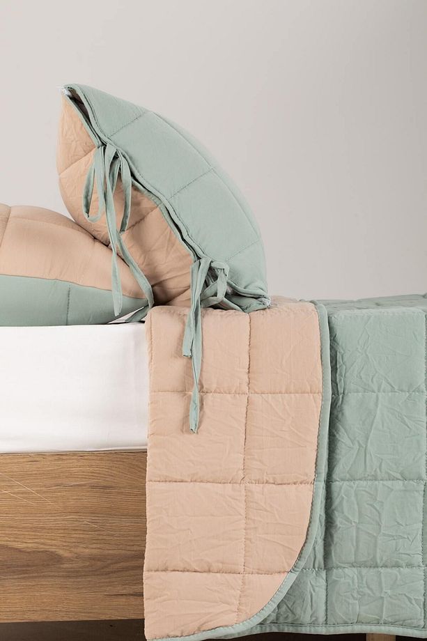Tek Kişilik Yatak Örtüsü Takımı Comfort Yeni Nesil Ada Çayı - 4