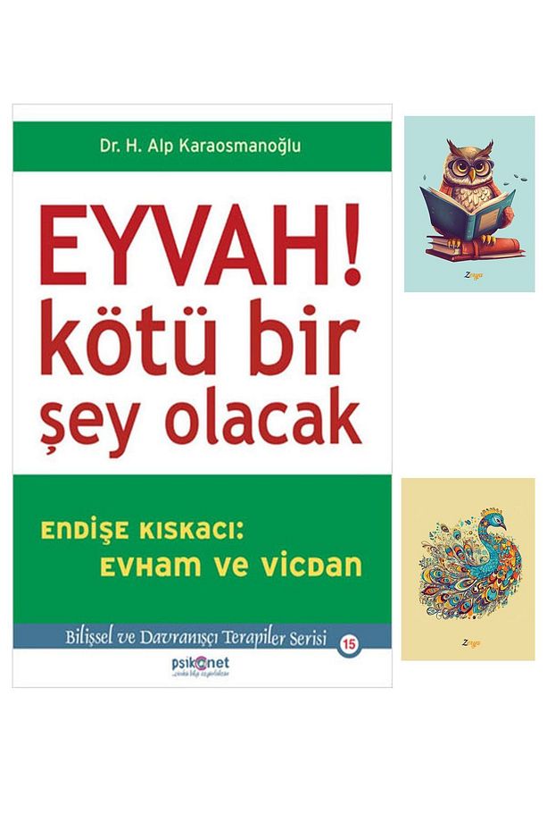 Eyvah! Kötü Bir Şey Olacak - Alp Karaosmanoğlu - 9786058336810 - (2 NOT DEFTERLİ) - 1