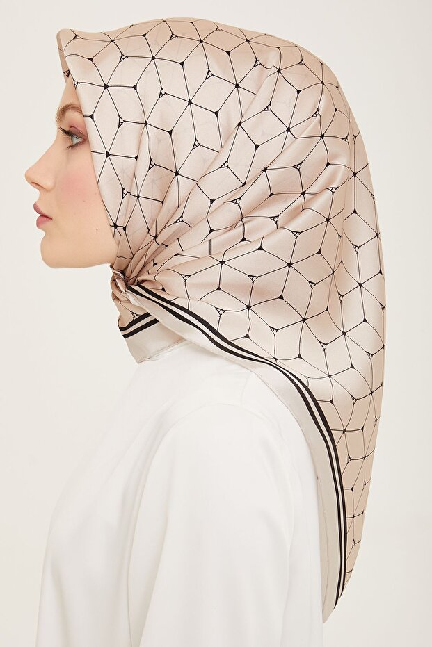 ARMİNE İPEK EŞARP 9166D (TWİLL) - 2