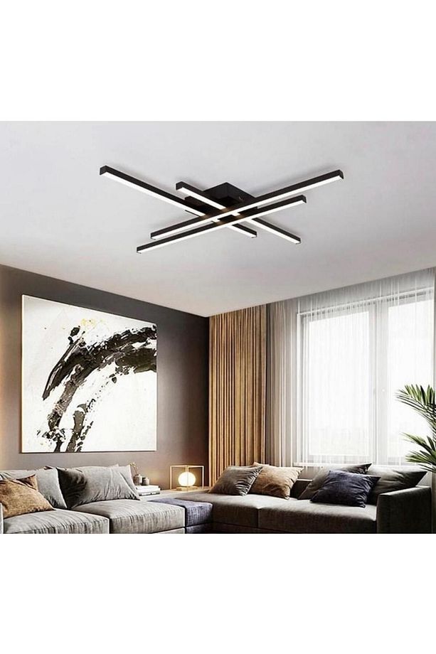 Miran Home dekoratif ledli tavan model çubuk avize - 1