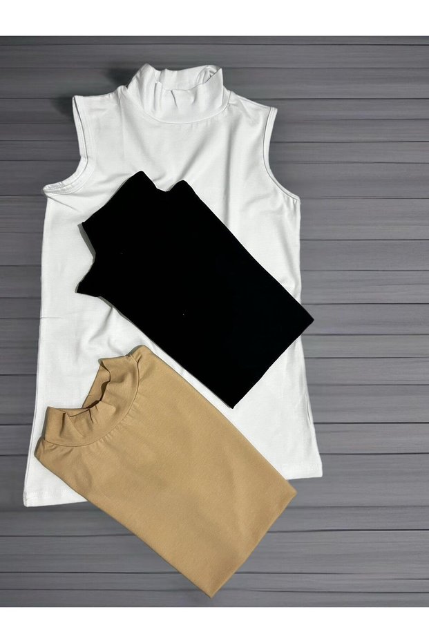 Women's Hijab 3-Piece Cotton Body Undershirt