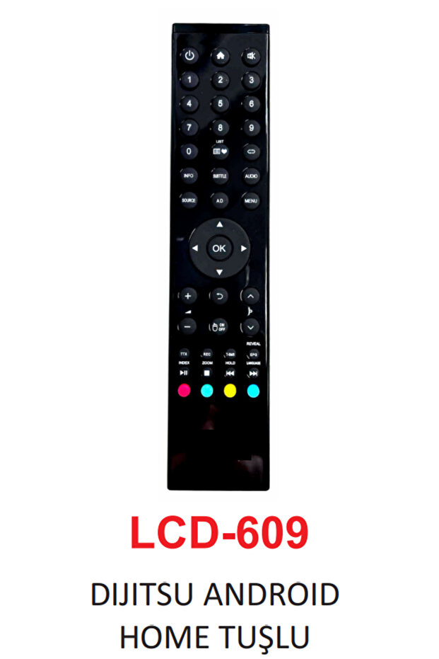 Dijitsu Android Series - LCD-LED TV Remote, LCD-609 Model - 1