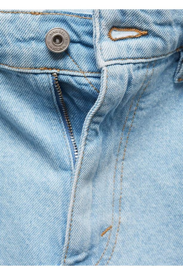 Regular Fit Denim Şort - 6