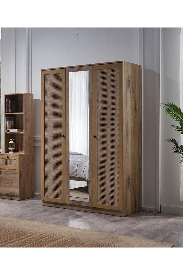 Tutku Home Hazeran 3 Kapaklı Dolap - 1