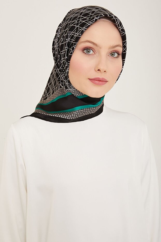 ARMINE SILK SCARF 9167D (TWILL)