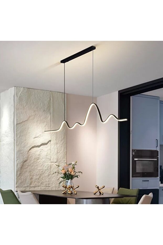 Led Avize Sarkıt 3renk - Worm 120 Cm - 5