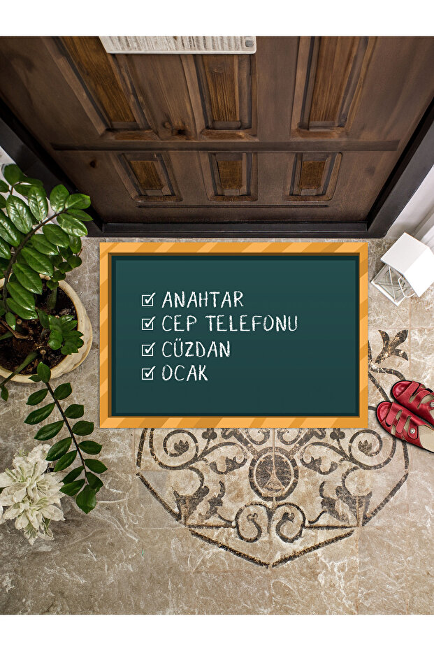 45x65 Model Figured School Board Mat - 1