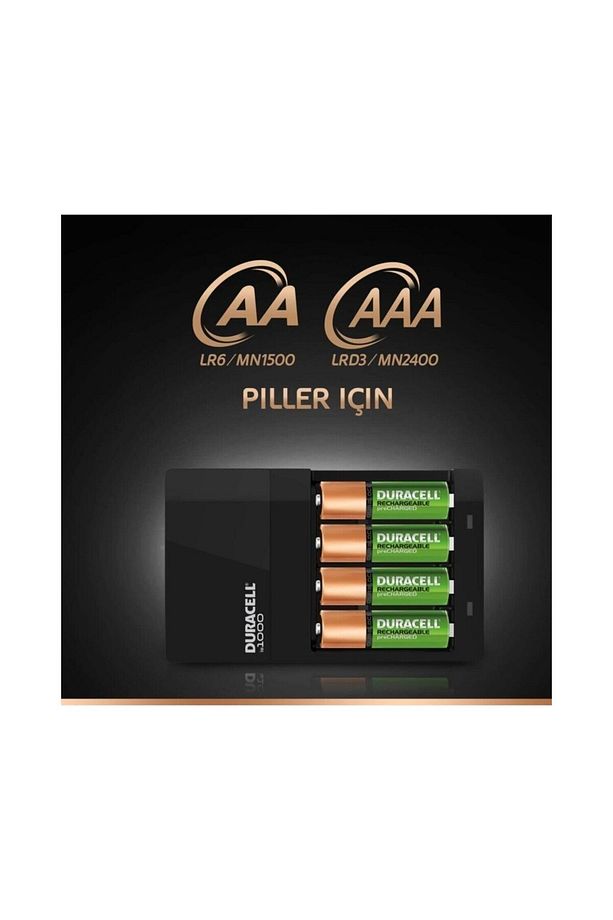 Cef 14 Şarj Cihazı Şarj Edilebilir 6 adet 1300 mAh AA ve 2 adet 750 mAh AAA Pil Paketi - 3