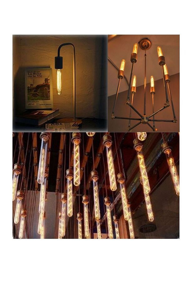 CT-4302  4W Rustik Led Ampul -Amber- E27 Duy- 3'lü Paket - 1