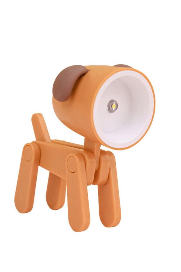 Mini Yeşil Led Gece Lambası Sevimli Köpek Çocuklar Yatak Odası Başucu Oyuncak Masa Lambası - 8