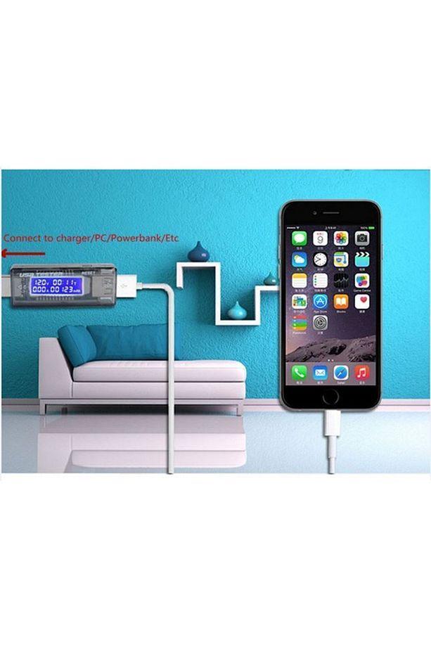Usb Voltmetre, Ampermetre Voltaj Akım Gerilim Ölçer - 3