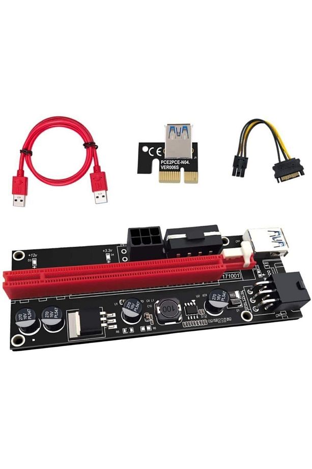 Ver009s Usb 3.0 Pcı-e 1x - 16x Genişletici Yükseltici Riser Kart V009s - 1