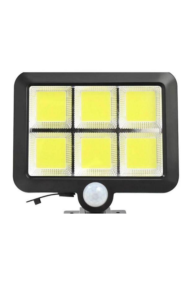 120 Cob Led 4,70 Mt Kablolu Solar Panel Güneş Enerjili 3 Mod Duvar Lambası - 3