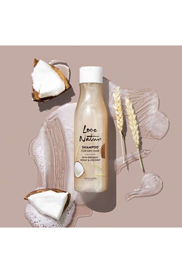 Love Nature Wheat & Coconut Extract Shampoo for Dry Hair