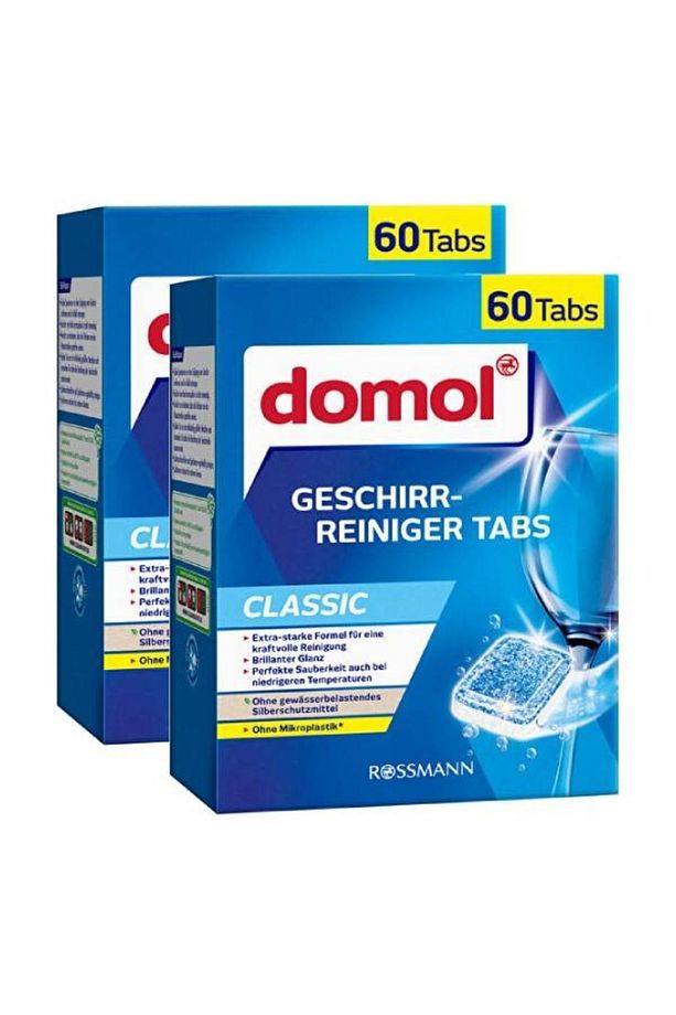 Bulaşık Makinesi Deterjanı Güçlü Formül 60'lı (2 Adet) - 1