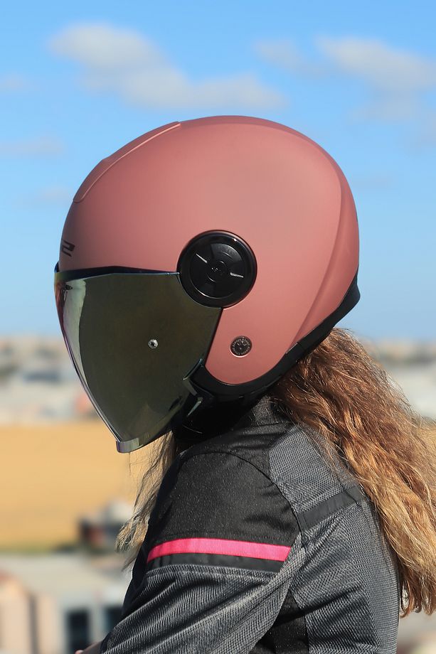 CLASSY MAT GOLD PEMBE KASK - 7