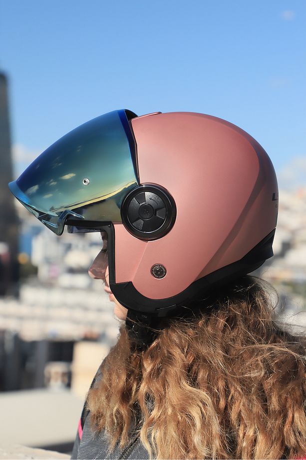 CLASSY MAT GOLD PEMBE KASK - 5