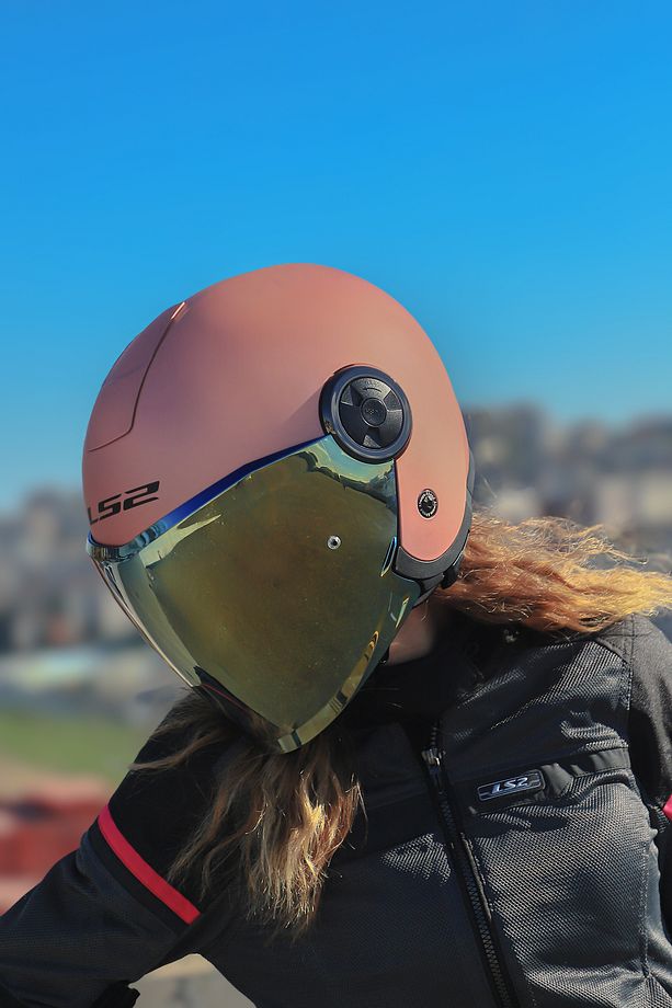 CLASSY MAT GOLD PEMBE KASK - 9