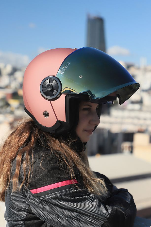 CLASSY MAT GOLD PEMBE KASK - 6