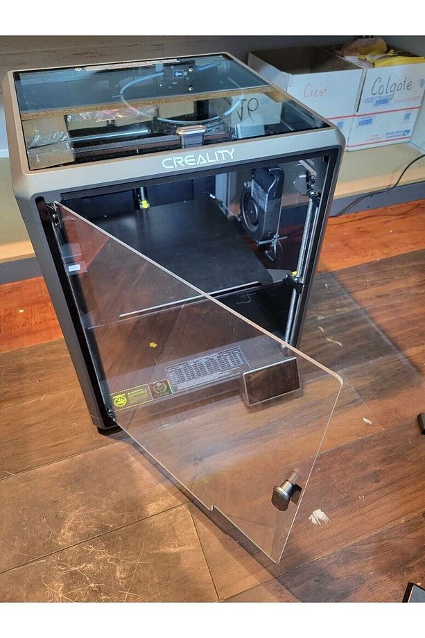 K1 Max 3d Yazıcı Ön Cam Kapak Şeffaf - 1