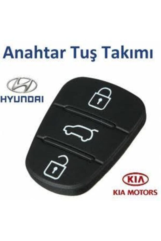 Hyundai Key Control Case Push Button Plastic Keypad - 1
