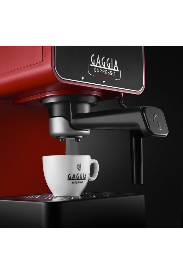 Milano Espresso Evolution Red Manual Machine - Eg2115/03 - 3