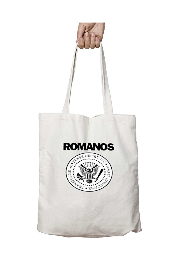 Romanos Two Side Printed Washable Bag