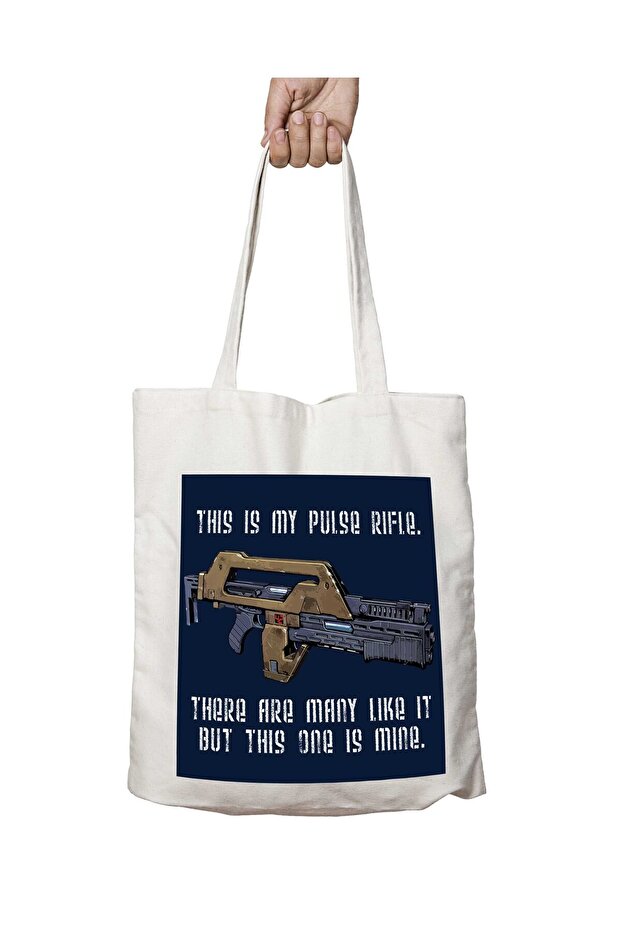 حقيبة قابلة للغسل من This Is My Pulse Rifle - طباعة دائمة على الجانبين