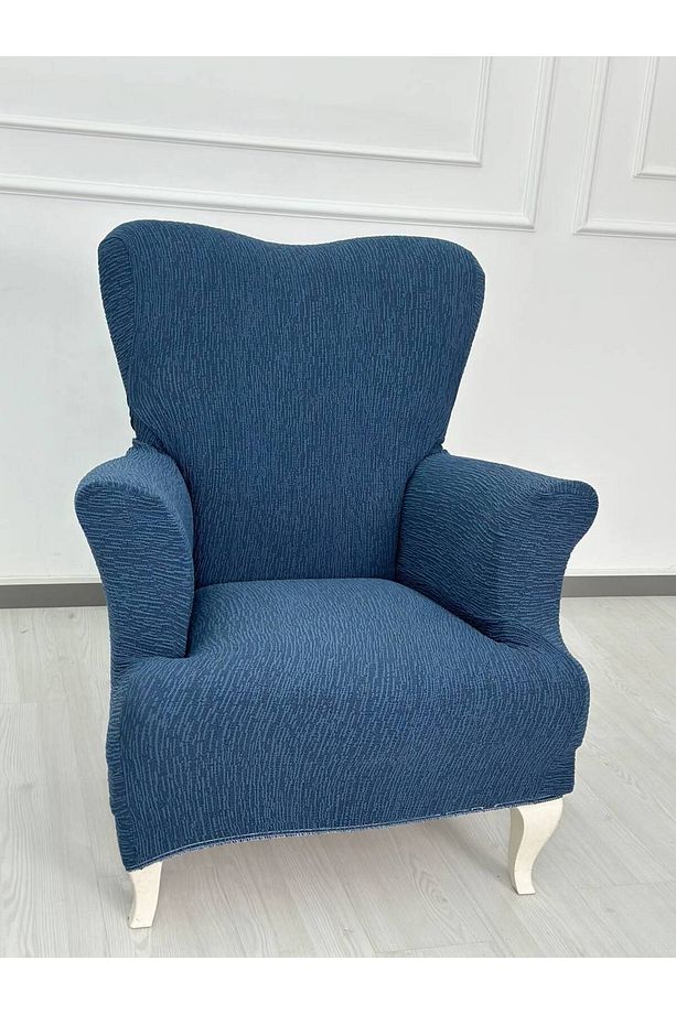 Jakar Kumaş Lastikli Kayma Yapmayan Tek Kişilik 1 Adet Berjer Örtüsü - 1