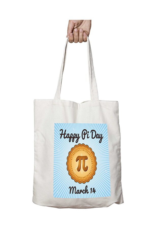 Happy Pi Day - 14 حقيبة قابلة للغسل مطبوعة على الجانبين