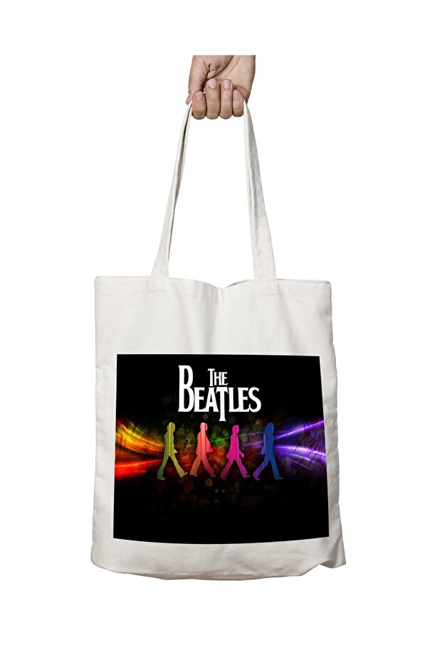 The Beatles Music Album Two-Sided Permanent Printed Washable Bag