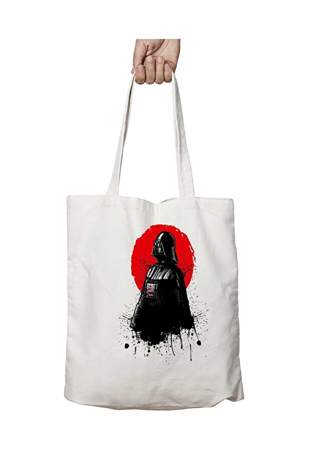 حقيبة Star Wars Darth Vader Splatter - حقيبة قابلة للغسل بطباعة دائمة على الجانبين