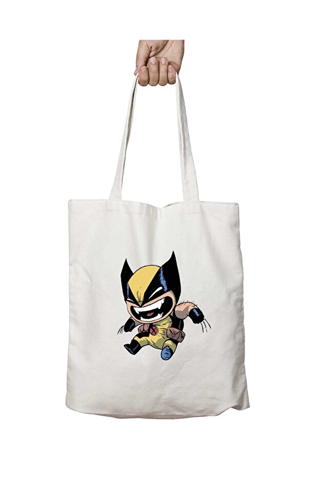 Wolverine Baby - حقيبة مطبوعة قابلة للغسل على الجانبين