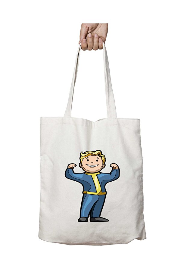 Solaire of Astora Vault Boy Two-Sided Permanent Printed Washable Bag