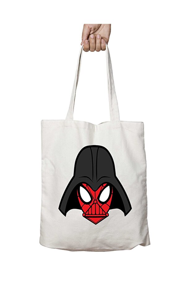 Vader Man Spiderman Homecoming Star Wars Two Sides Permanent Printed Washable Bag