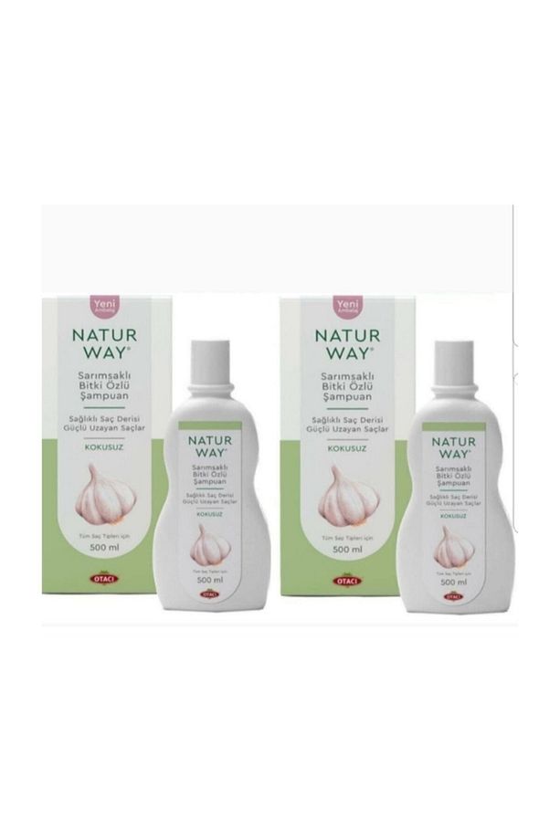 Naturway Sarımsaklı Şampuan 500ml X 2 Adet - 1