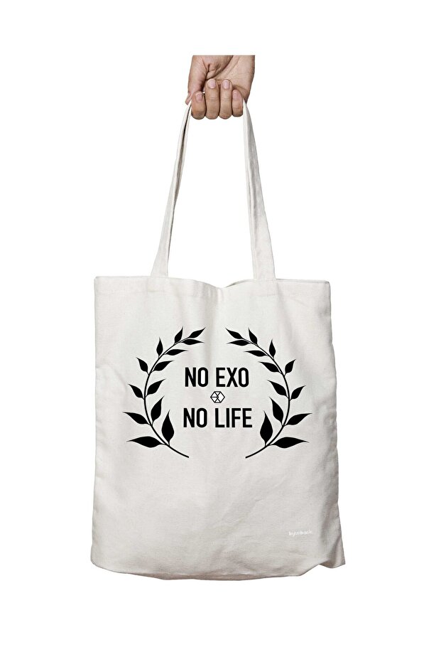 NO EXO NO LIFE - حقيبة مطبوعة دائمة قابلة للغسل