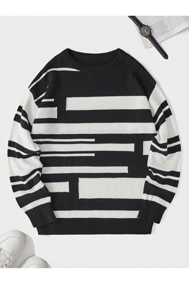 مزيج نمط متعرج للرجال السود - 1